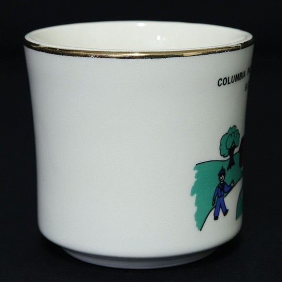 Boy Scouts VTG BSA Ceramic Mug School Night 1972, Columbia Pacific Council RARE - Picture 2 of 6